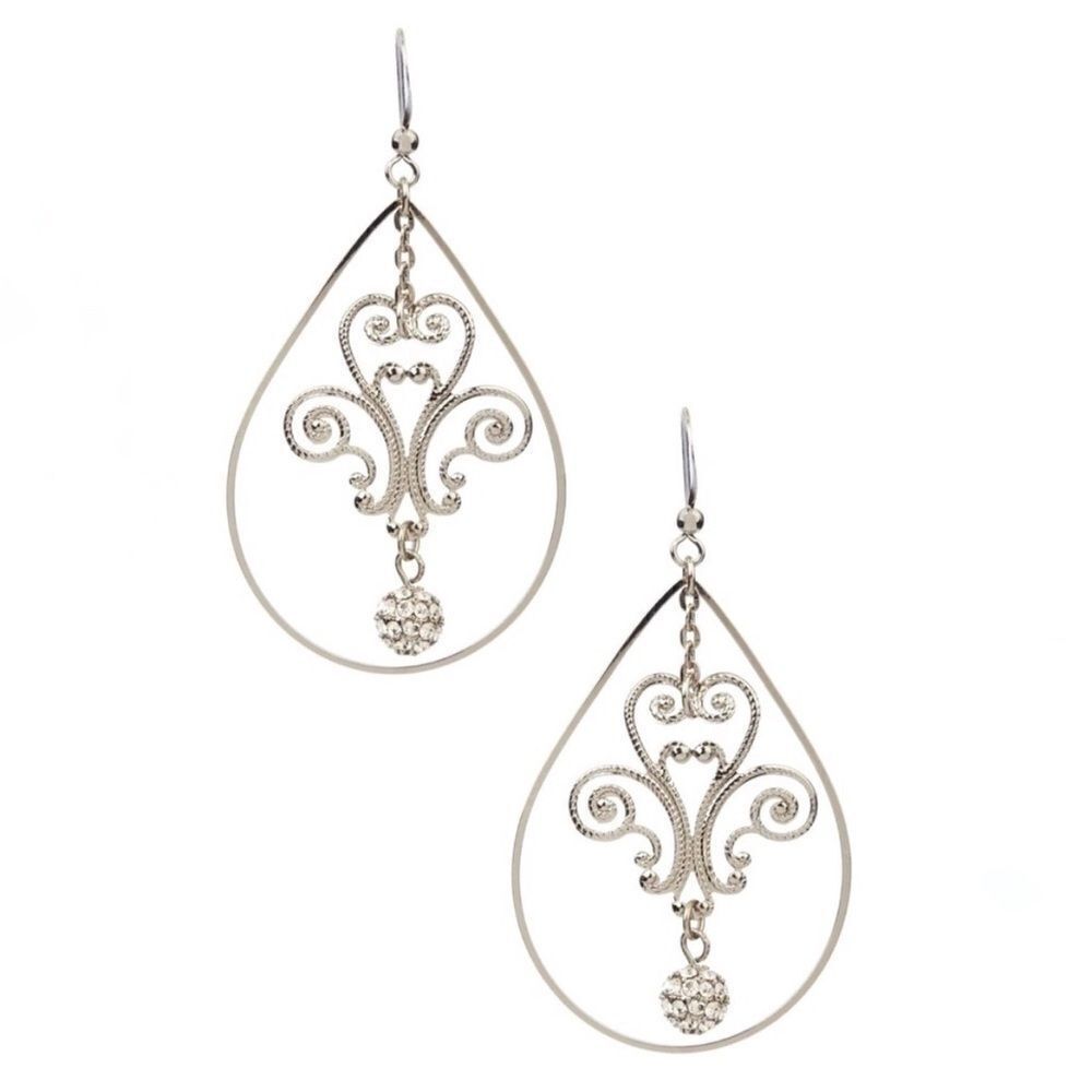 SAVVY Cie Di Petali Australian crystal earrings